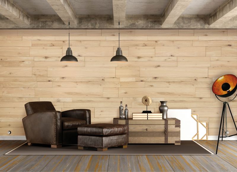 Panneau Bois Décoratif - Mur en Bois Intérieur Décoratif