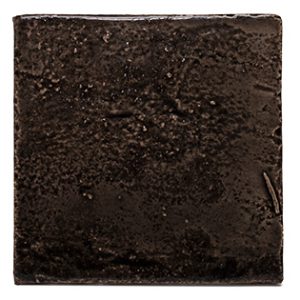 Terre cuite émaillée Dark oak explosion