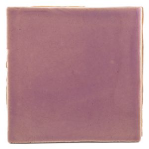Terre cuite émaillée Soft Lilac B037