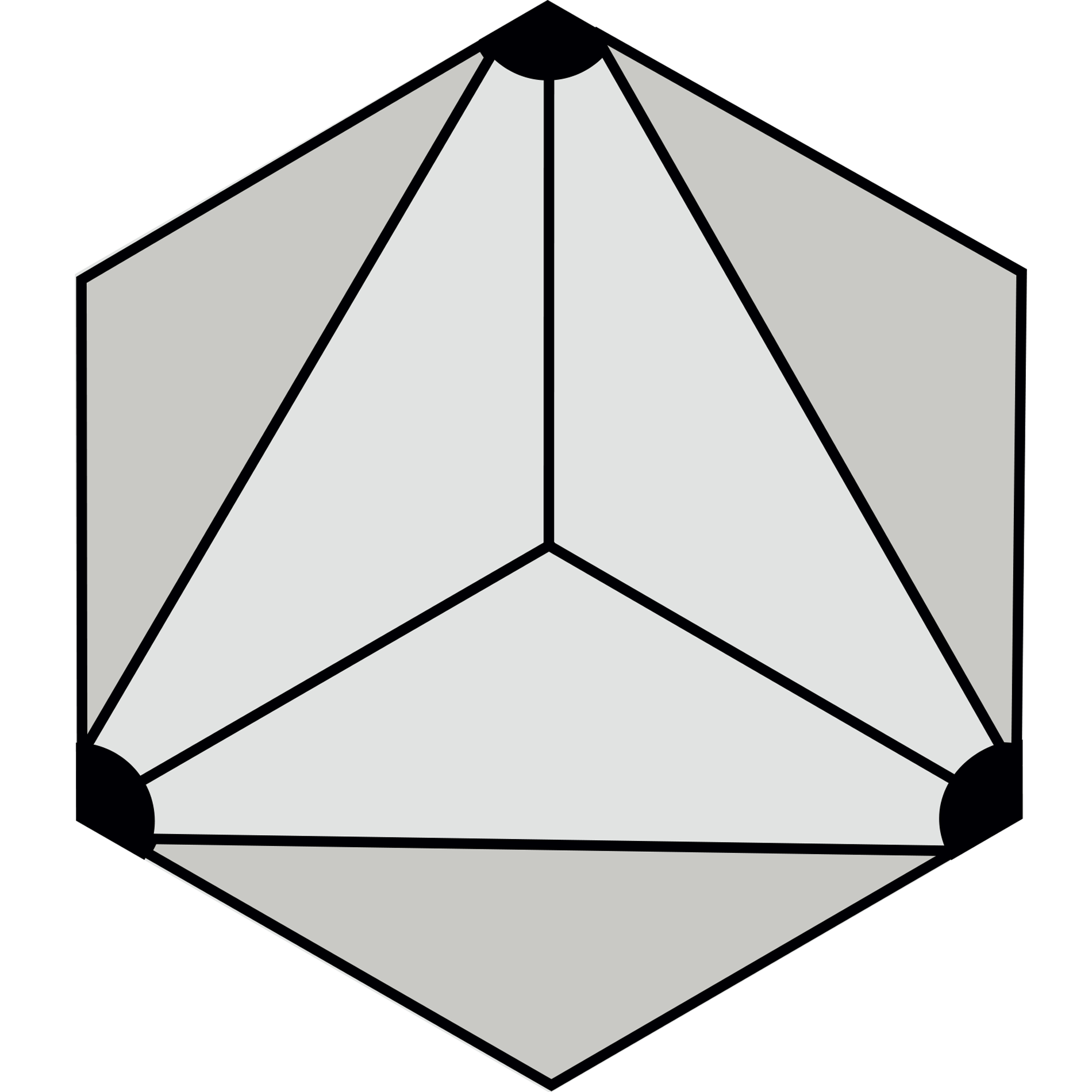 carreau hexagonal DIVA-NOIR