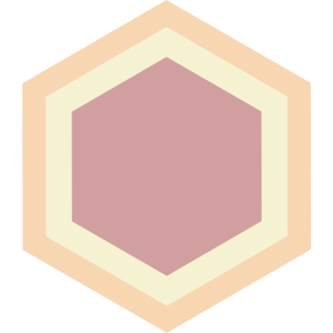 Carreau hexagonal URBAN-ROSE