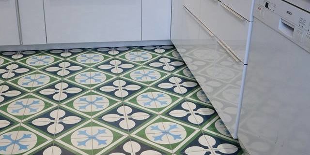 carreau de ciment cuisine