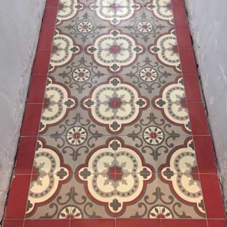 carreau-de-ciment-entrée-versailles-rouge-arborescence-sud-ouest 3