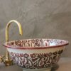 Vasque Baroc rouge