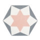 Carreaux hexagonal Astre