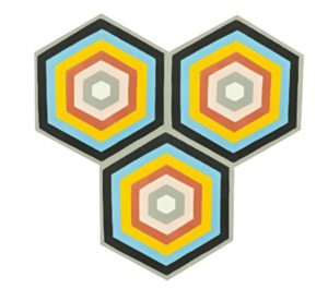 carreau hexagonal Target