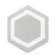 Carreau hexagonal Urban grey