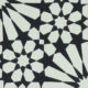 Carreau de ciment Arabesque noir