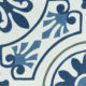 Carreau de ciment Lisbonne bleu 2