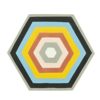 Carreaux hexagonal Target