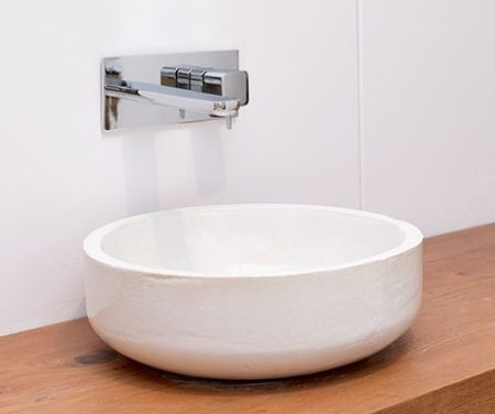 vasque ronde à poser salle de bain