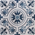 Carreau de ciment Lisbonne bleu 4