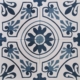 Carreau de ciment Lisbonne bleu 4