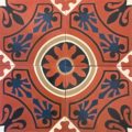 carreaux de ciment lisbonne rouge