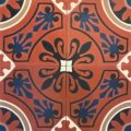 carreaux de ciment lisbonne rouge