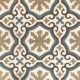 motifs floraux carreaux de ciment modèle Malassagne