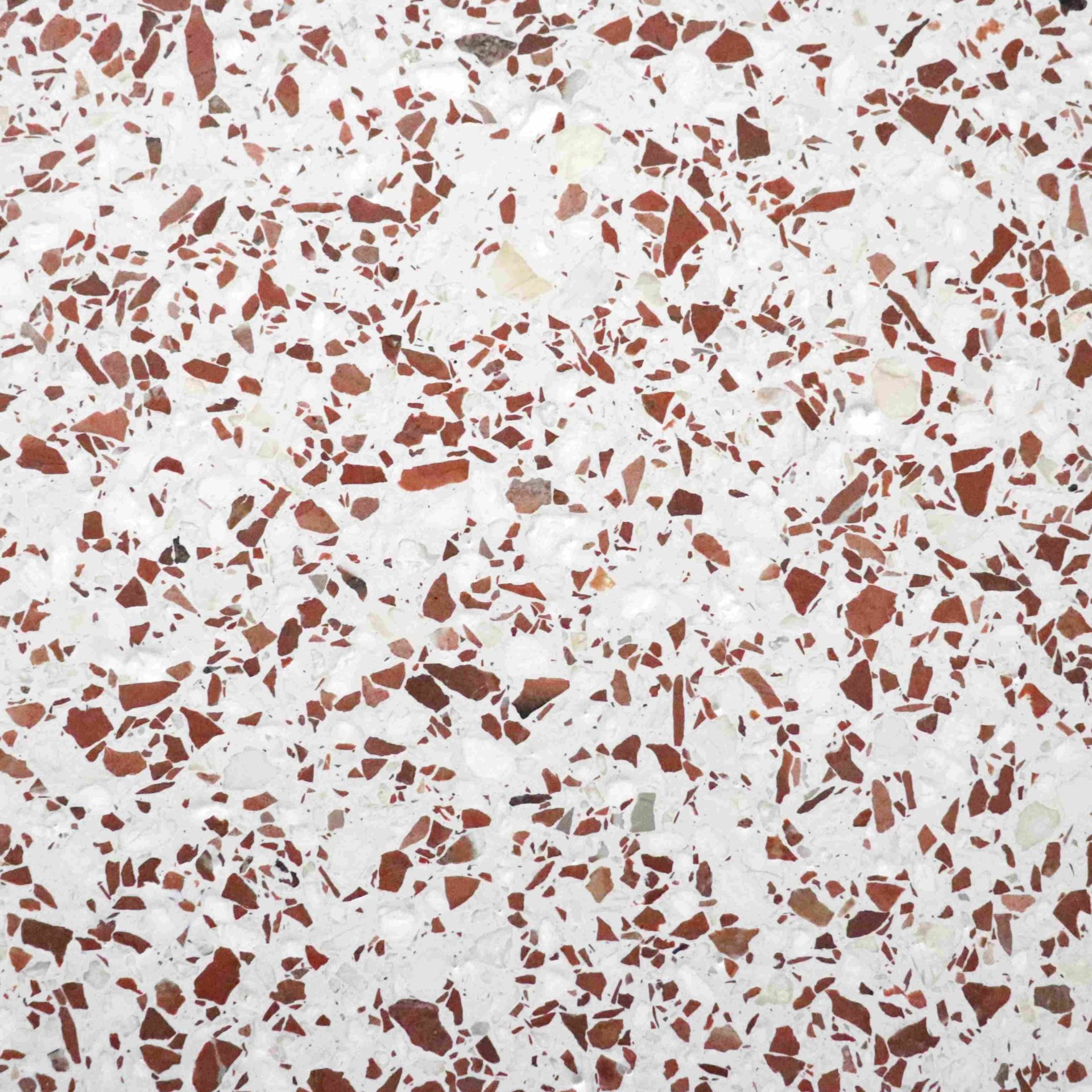 terrazzo mouchete rouge beige