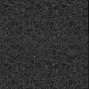 Terrazzo à fond noir et pierres noires et grises
