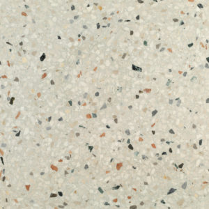 Terrazzo gris et coloré