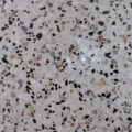 terrazzo gris et noir-grigio venato