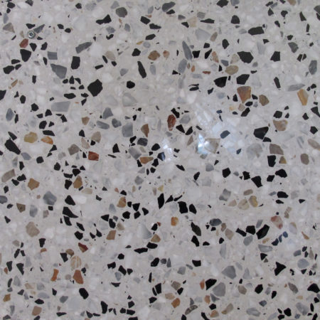 terrazzo gris et noir-grigio venato