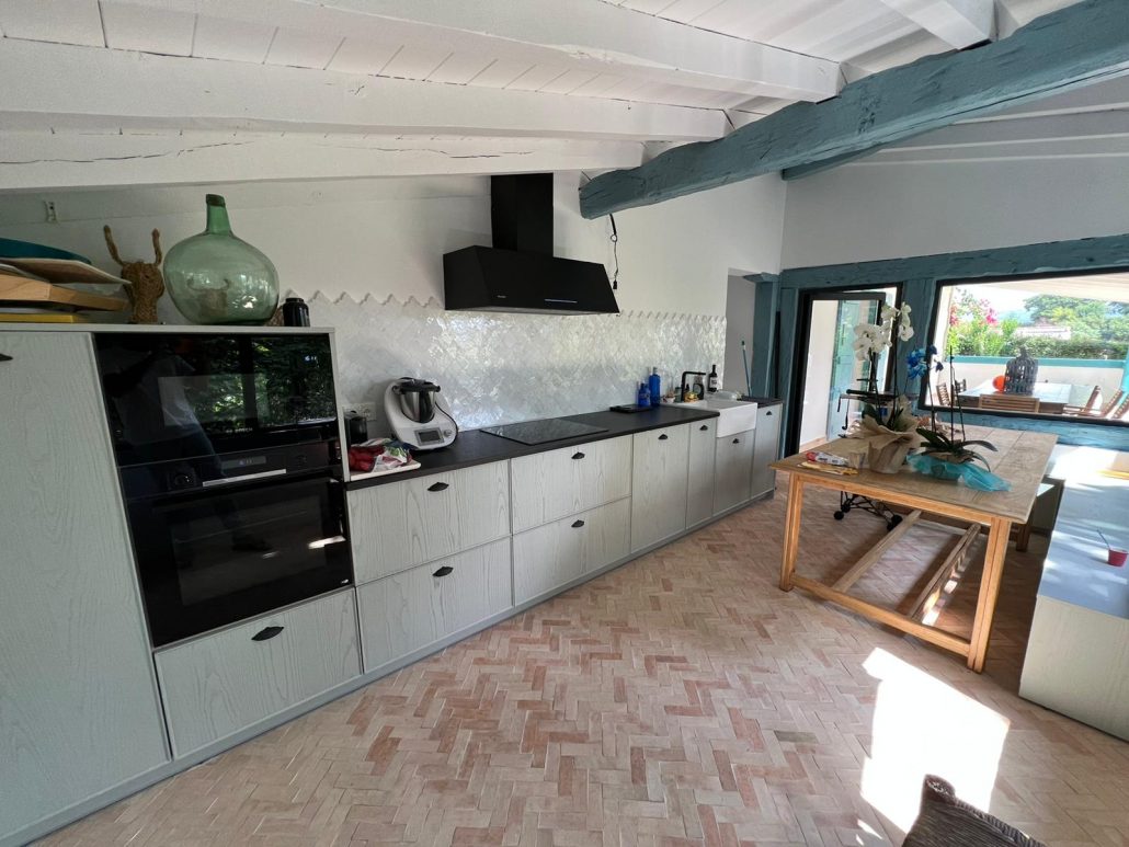 Salon-terre cuite naturelle